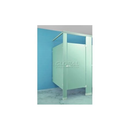 Metpar Corp Stainless Steel Complete In-Corner ADA Approved Compartment 60"w x 61-1/4"d SSIC1HC